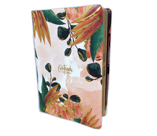 Biblia Devocional para Mujeres Centrada en Cristo RV1960, imit. piel floral