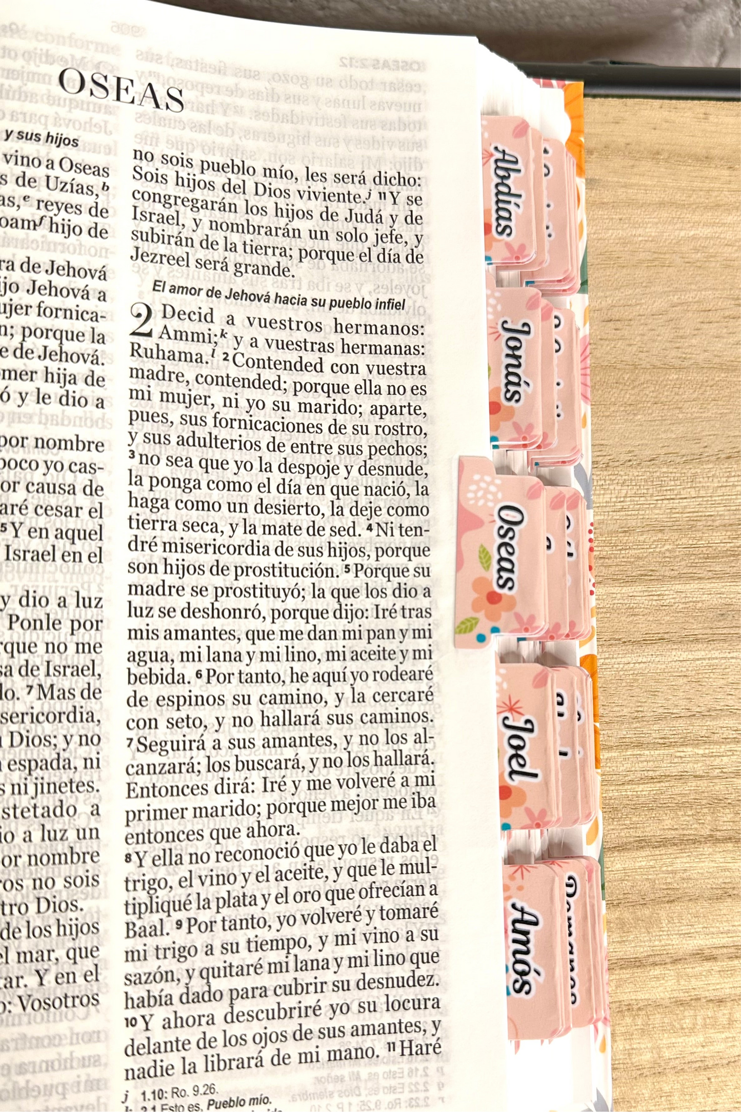 BIBLIA TAPA FLEX, TAMAÑO MANUAL, DISEÑO FLORES INVIERNO