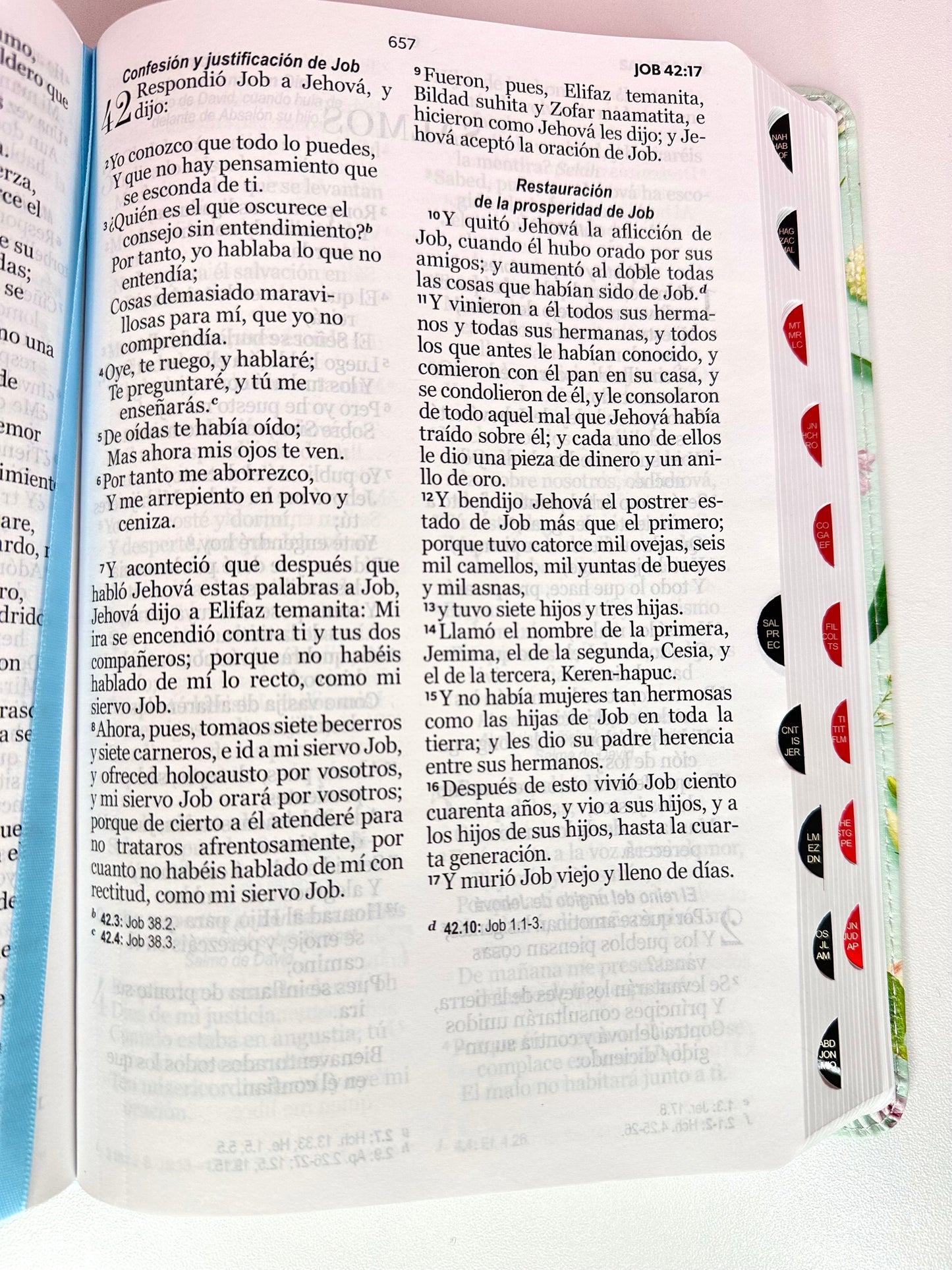 BIBLIA TURQUEZA CON INDICE